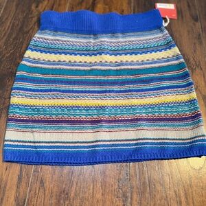 Mossimo Supply Co. Multicolor Striped Skirt